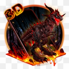 Amazoncom 3d Neon Evil Dinosaur Theme Appstore For Android - Illustration Png,Evil Png