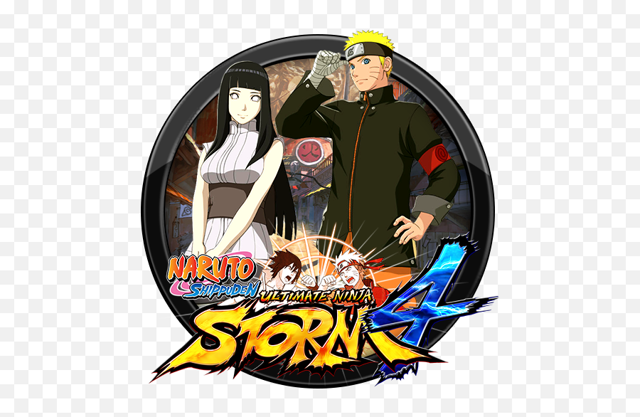Icon Naruto Logo Png - Logo Naruto Ninja Storm 4,Naruto Shippuden Icon