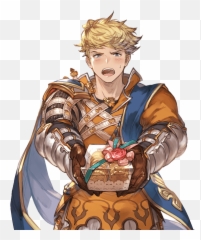 Granblue Fantasy Gbf The Dragon Knights Daddy Siegfried - Sr png