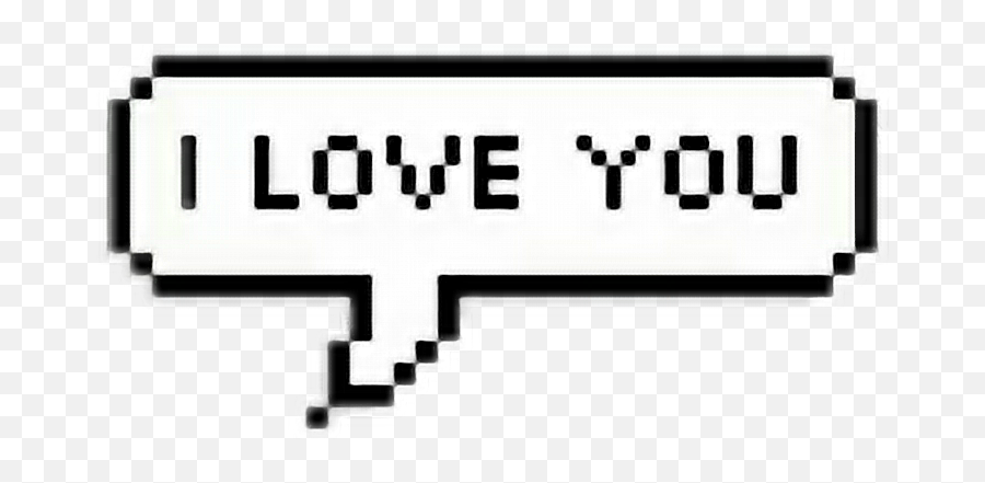Cute Cursors Png - Speech Bubble Aesthetic Png,I Love You Png