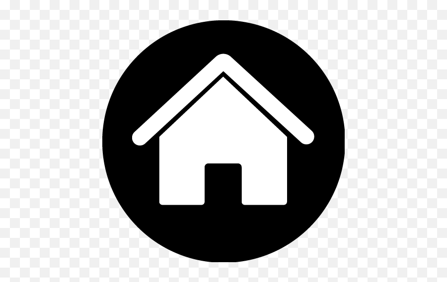 House Icon Round Png Image With No - Round House Icon Png,House Icon In Circle