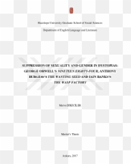 Pdf Suppression Of Sexuality And Gender In Dystopias - Dot png