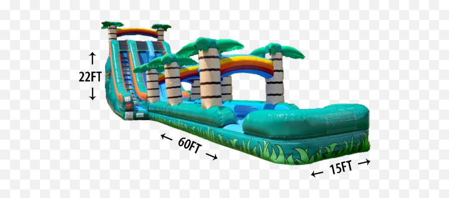 Slides Waterslides - Bounce Around Inflatables Llc Inflatable Jungle Water Slide Png,Water Slide Icon