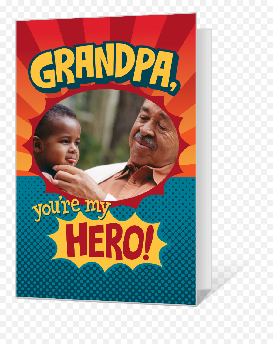 Grandpa Youu0027re My Hero Printable Add - Aphoto American Happy Png,Grandpa Icon