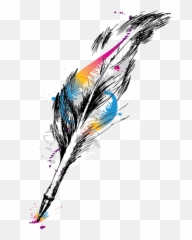 Create Online Quill Pen Logo Template - Feather Png