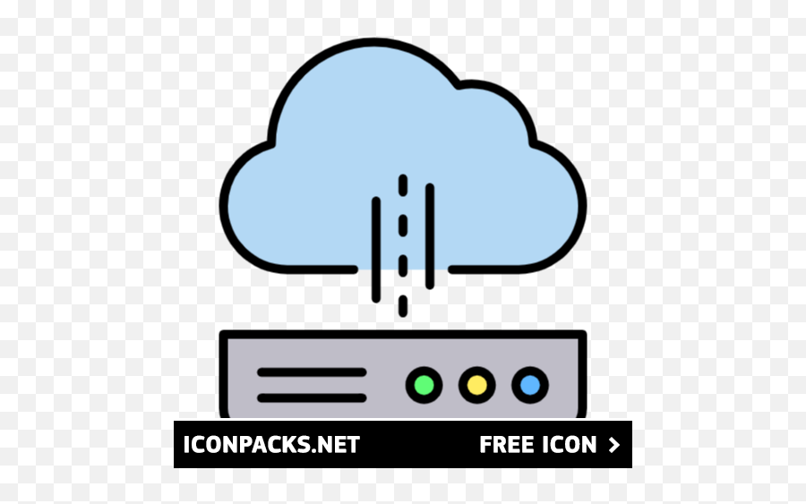 Free Server Cloud Storage Icon Symbol Png Svg Download - Amik Dcc Lampung,Cloud Server Icon