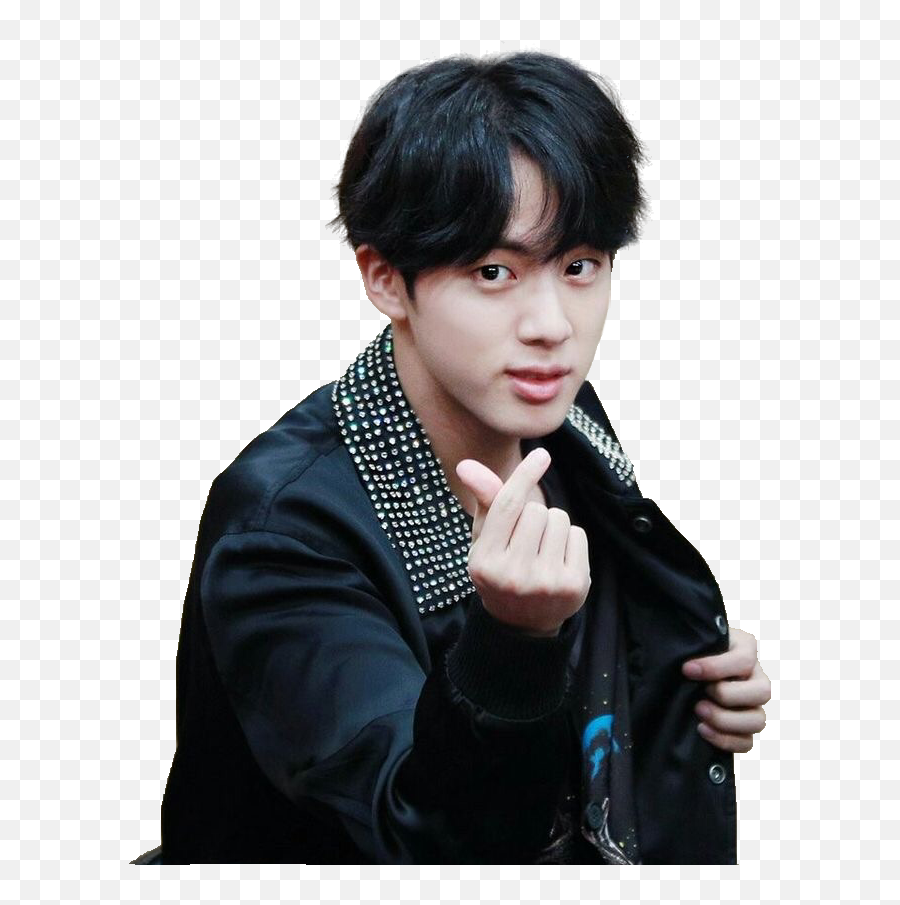 Suga Bts Png - Bts Heart Png Jin Bts Finger Heart Jin Bts Heart,Jin Png