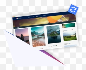 Free Fully Customizable U0026 Responsive Social Media Rss Feeds - Horizontal png