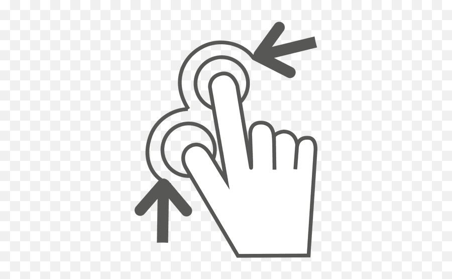 Pinch Gesture Icon Transparent Png U0026 Svg Vector - Language,Touchpoint Icon