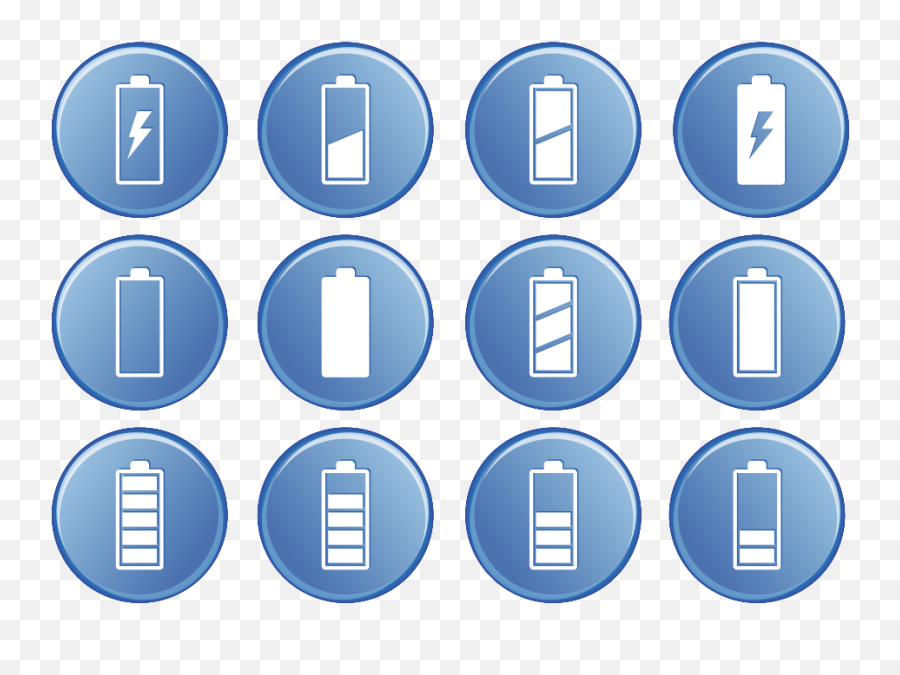 Battery Charging Status Prompt Small Icon - Power Ranger Vertical Png,Blue Power Icon