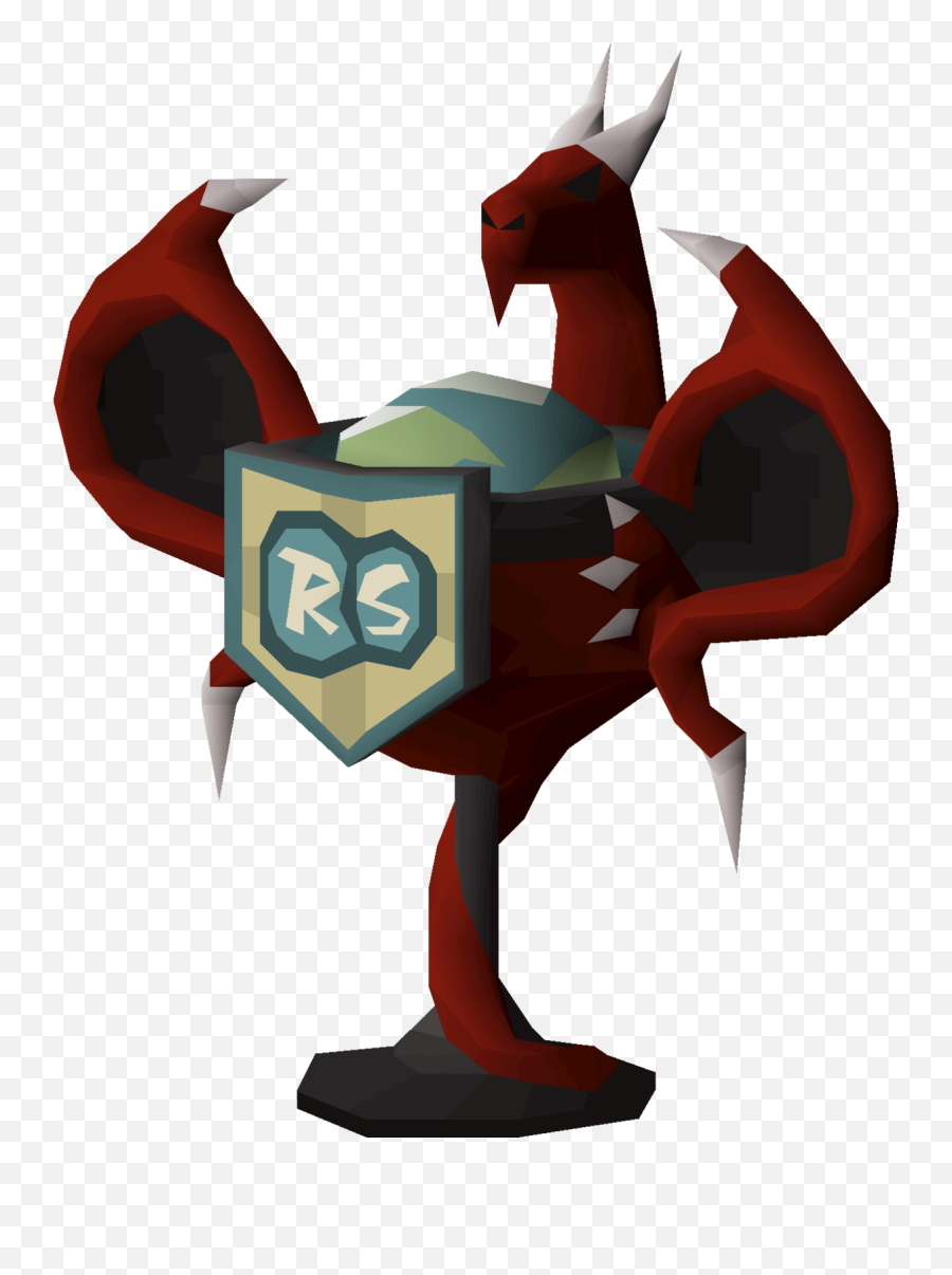 Trailblazer Dragon Trophy - Osrs Wiki Trailblazer Trophy Osrs Png,Dragon Type Icon