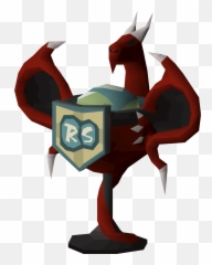 Trailblazer Dragon Trophy - OSRS Wiki Trophy Osrs png