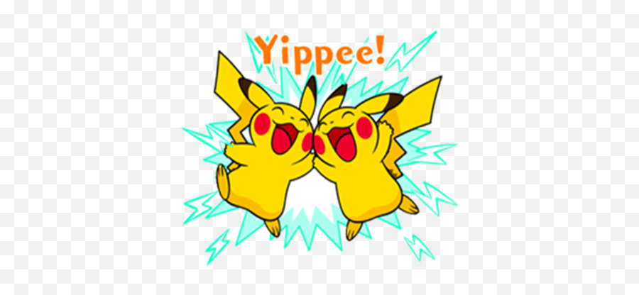 Detective Pikachu Lovely Stickers For Whatsapp - Pikachu Sticker Whatsapp No Png,Detective Pikachu Logo Png