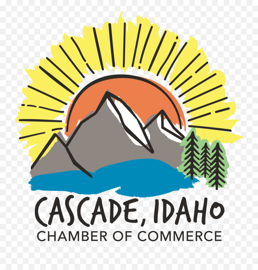 Cascade Idaho - Chamber Of Commerce Lake Cascade Cascade Chamber Of Commerce Logo Png,Youtube Round Logo