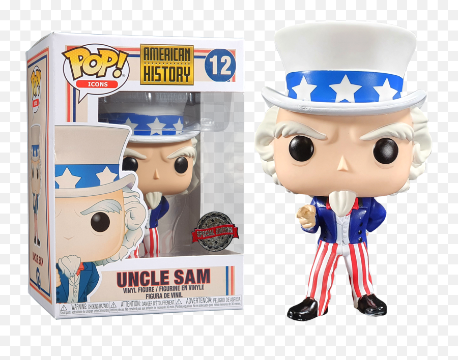 Uncle Sam Us Exclusive Vinyl Figure - American History Uncle Sam Png,Uncle Sam Png