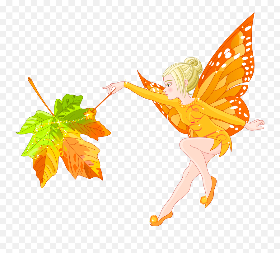 Fairy Png Clipart Image - Autumn Fairy Png,Fairy Png