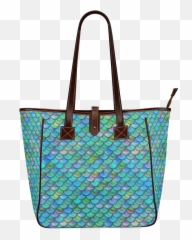 Mermaid Scales Classic Tote Bag Model 1644 Id D85486 - Shoulder Bag Png,Mermaid Scales Png