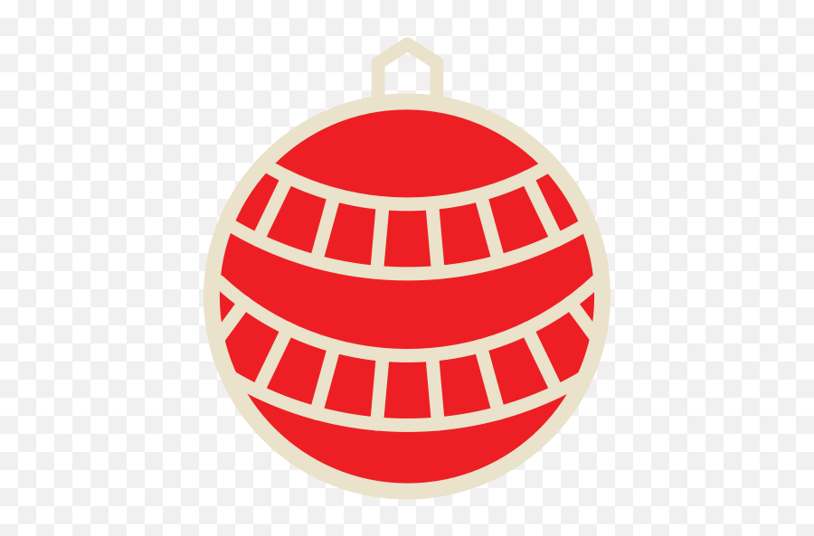 Ball Christmas Decoration Xmas Icon - Portable Network Graphics Png,Xmas Png