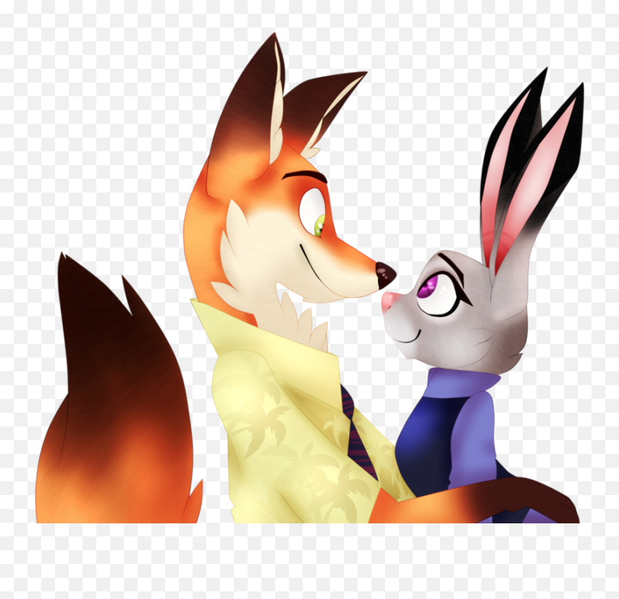 New Year Clipart - Zootopia Judy X Nick Hot Png Download Judy Hopps,Zootopia Png