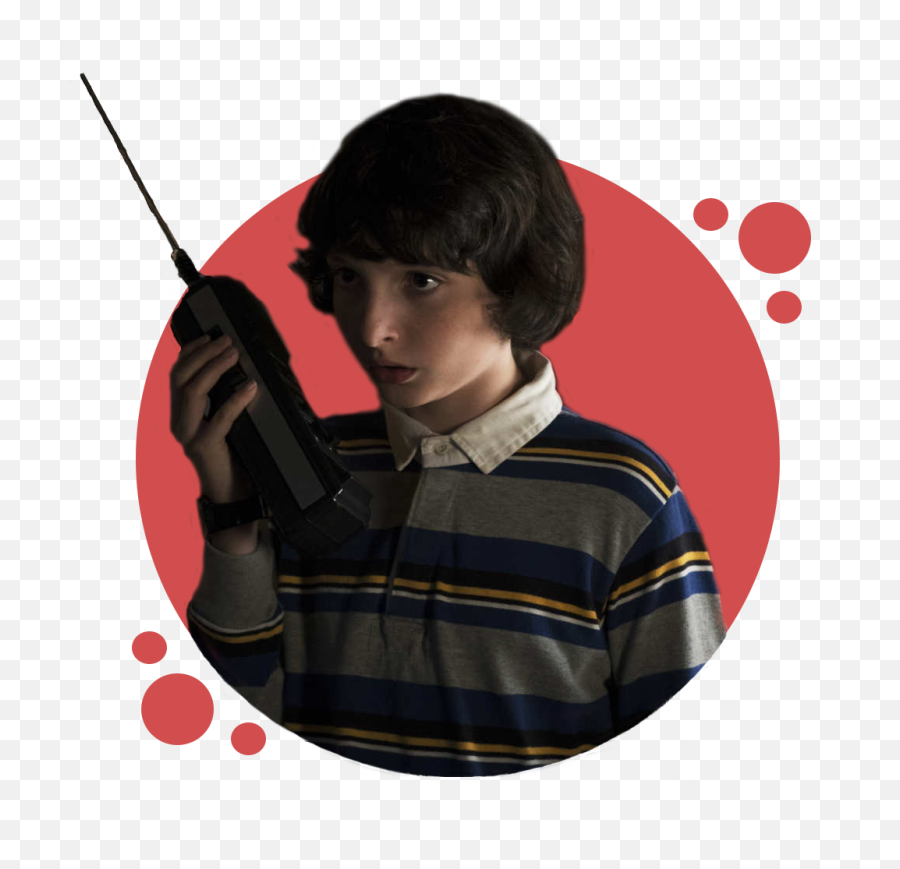 Download Microphone Show Netflix Hopper Television Chief - Stranger Things Mike Walkie Talkie Png,Netflix Png
