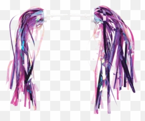 Streamers - Purple Bike Png Download Original Bicycle