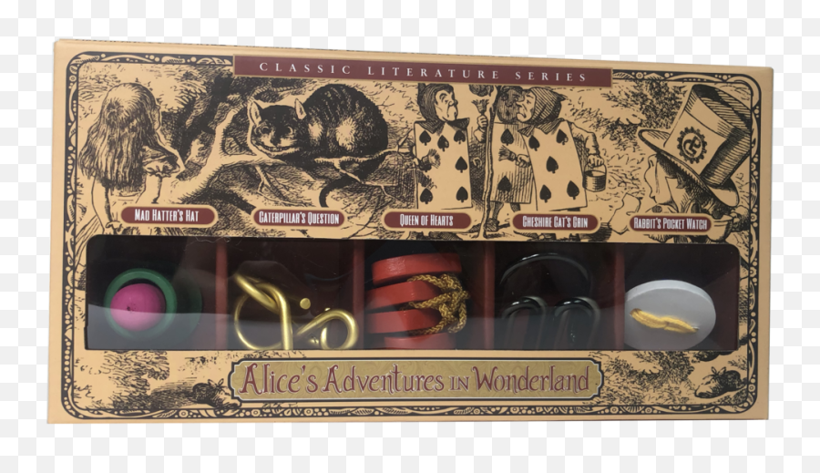 Classic Literature Series Puzzles And Brain Teasers From - Alice In Wonderland Png,Mad Hatter Hat Png