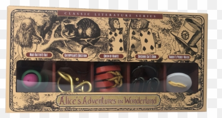 Classic Literature Series Puzzles And Brain Teasers From - Alice In Wonderland Png,Mad Hatter Hat Png
