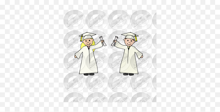 Graduation Picture For Classroom Therapy Use - Great Cartoon Png,Graduation Clipart Png