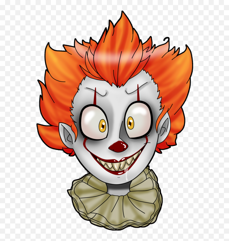 Library Of It A Coisa Clipart Free Png - Pennywise Fan Art Cute,Pennywise Transparent