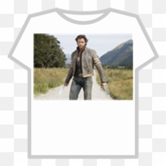 Hugh - Jackman Roblox Wolverine In Plaid Shirt Png,Hugh Jackman Png