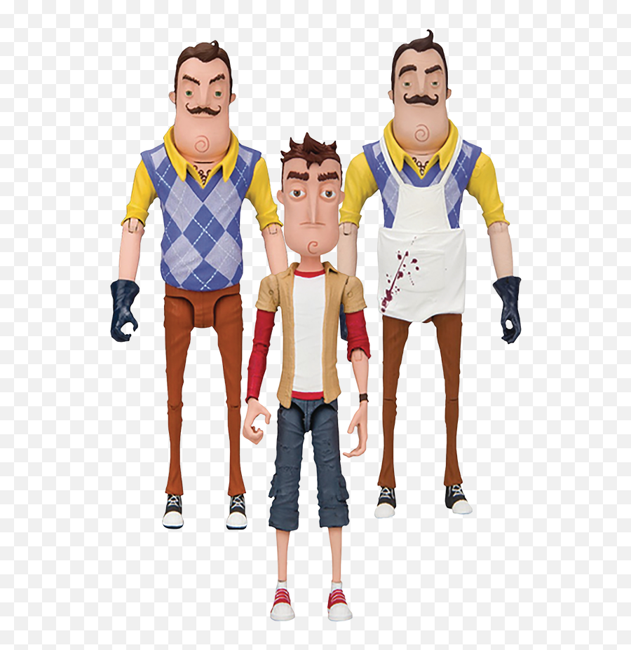 Download Hello - Hello Neighbor Mcfarlane Toy Full Size Hello Neighbor Action Figure Png,Hello Neighbor Png