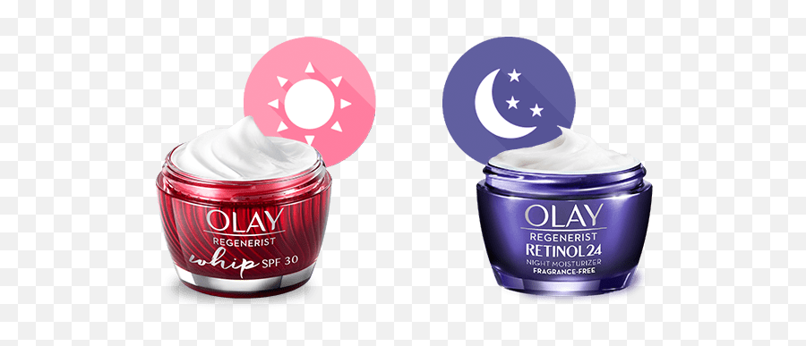 Download Red By Day Purple Night - Cosmetics Hd Png Olay Regenerist Whip,Cosmetic Png