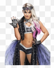 Alexa Bliss Mandy Rose And Renee Young - John Cena And Alexa Bliss Png,Mandy Rose Png