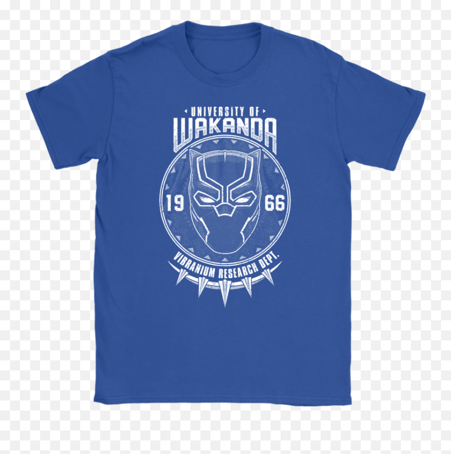 University Of Wakanda Vibranium Research Dept Black Panther Shirts U2013 Nfl T - Shirts Store Stephen King T Shirts Png,Black Panther Logo Png