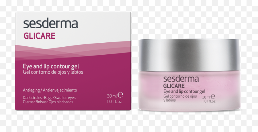 Glicare Eye And Lip Countour Gel - Sesderma Glicare Contorno De Ojos Png,Labios Png