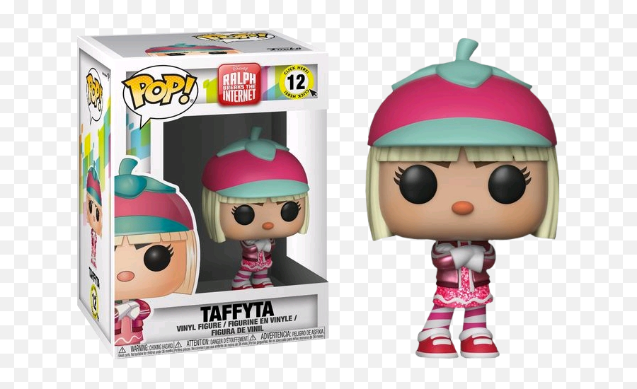 Ralph Breaks The Internet - Taffyta Pop Vinyl Figure Taffyta Wreck It Ralph Png,Wreck It Ralph Logo