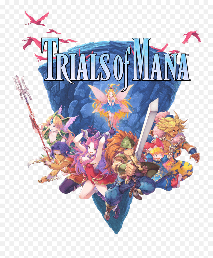 Trials Of Mana - Personality Quiz Trails Of Mana Poster Png,Quiz Logo Games