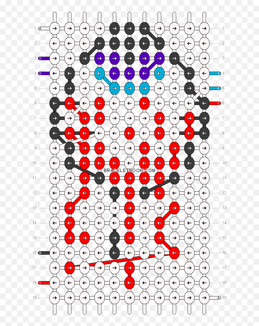 Alpha Pattern 18667 Added By Makori With Images - Friendship Bracelet Png,Demon Eyes Png