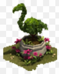 Flamingo Hedge - Tree Png,Hedge Png