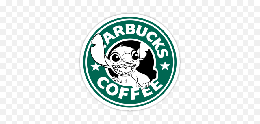 Stitch Rip - Happy Png,Image Of Starbucks Logo