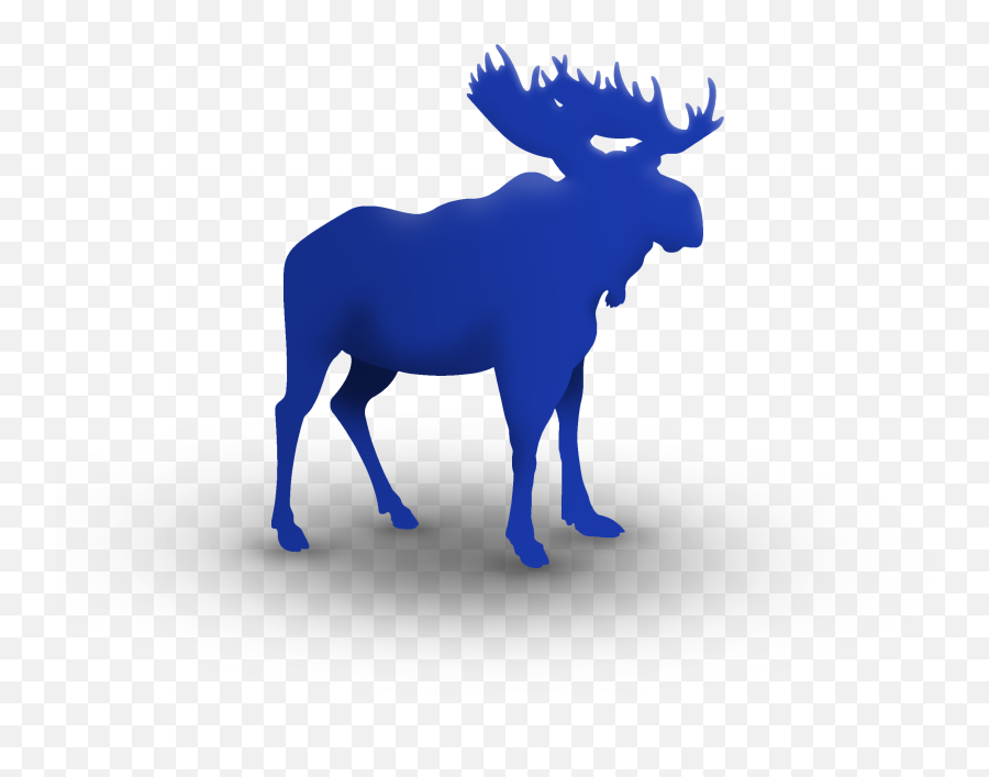 Moose Silhouette Vector - Moose Clip Art Png,Moose Silhouette Png