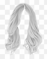 Silver Hair Png Clipart Library Download  Long White Hair Png PNG Image   Transparent PNG Free Download on SeekPNG
