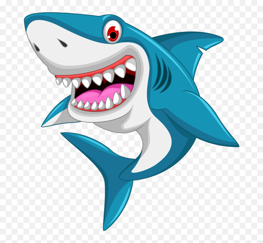 free shark clipart cartoon