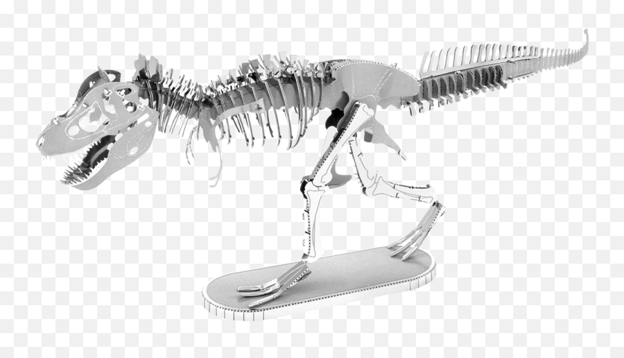 Metal Earth Tyrannosaurus Rex Sekelton - Metal Earth T Rex Png,Tyrannosaurus Png