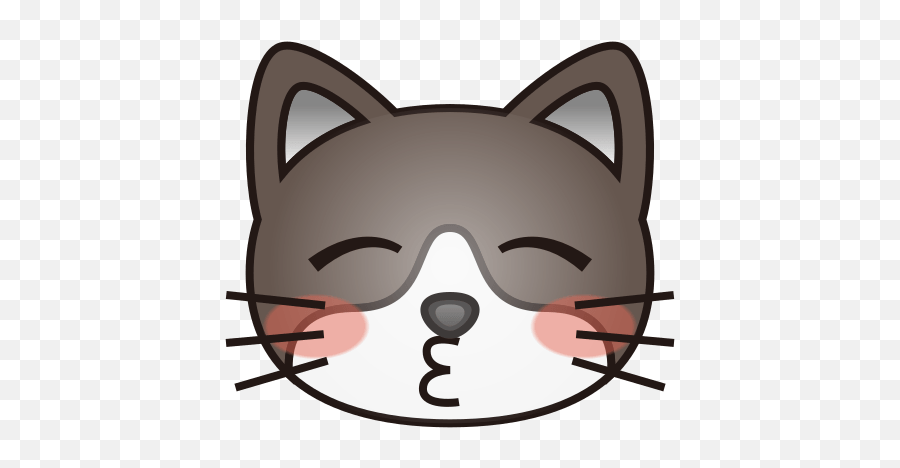 Kitten Cat Face With Tears Of Joy Emoji - Emoji Cat Face Png,Cat Emoji Png
