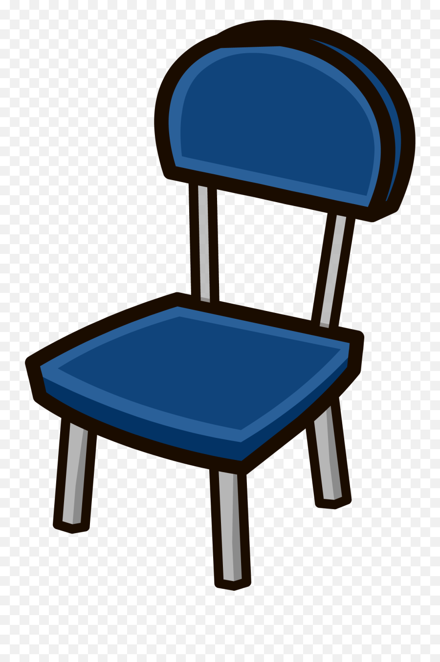 Club Penguin Blue Chair - Chair Clipart Png,Lawn Chair Png