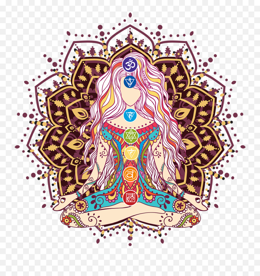 Download Hd Women Girl Goddess Swag Clothing Clothes Chakras - Chakras Png,Chakras Png