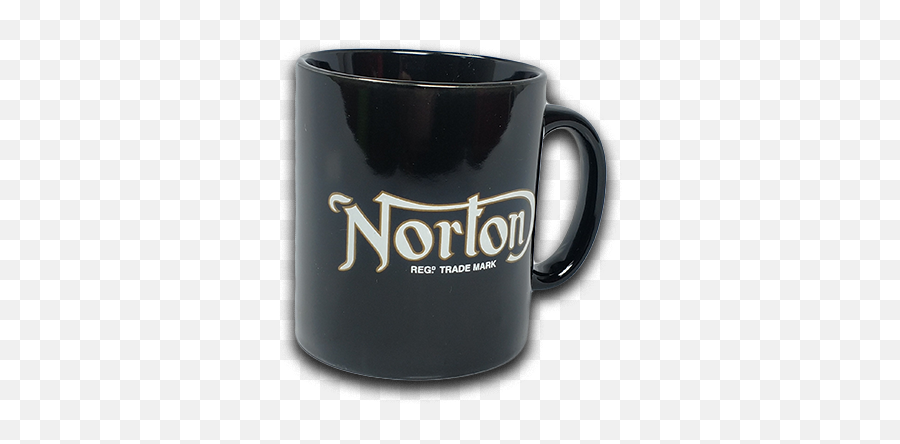 Norton Logo Coffee Mug - Made In England Serveware Png,Coffee Cup Logo
