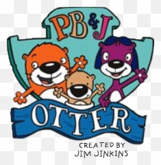 Otter Png - Original Logo Pbu0026j Otter Watch Disney Junior,Otter Png