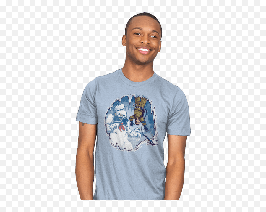 The Wampuft Marshmallow Man T - Shirt The Shirt List White Claw Ravenclaw Png,Stay Puft Marshmallow Man Png